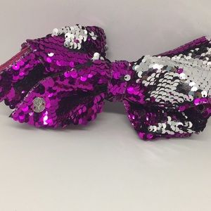 Flip sequin Jojo Bow